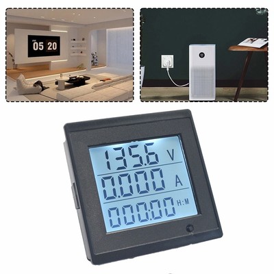 DC Voltmeter 6V bis 200V Leistungsüberwachungsgerät für elektrische Messungen