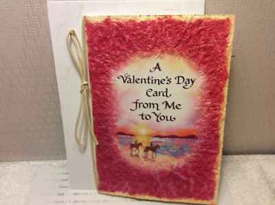 VALENTINE BLUE MOUNTAIN CARD New w/Envelope ''CARD FROM ME TO YOU-FEEL LOVED...''