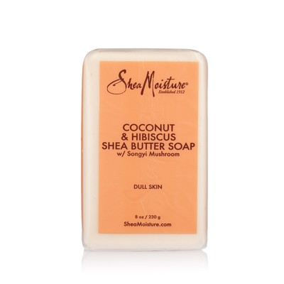 (6,52 /100g) Shea Moisture Coconut & Hibiscus Shea Butter Soap Bar 8oz Seife