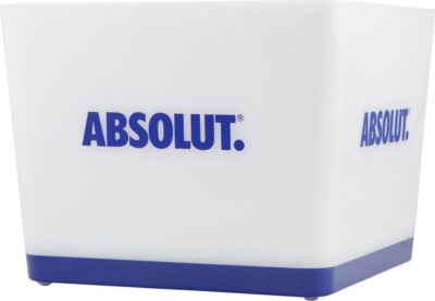 Flaschenkühler/ Eisbox der Marke Absolut Vodka .mit beleuchtung