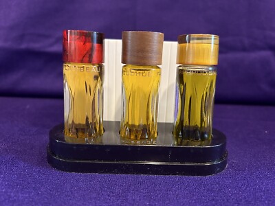 Vintage Faberge Cologne Set Flambeau Woodhue Aphrodisia | eBay