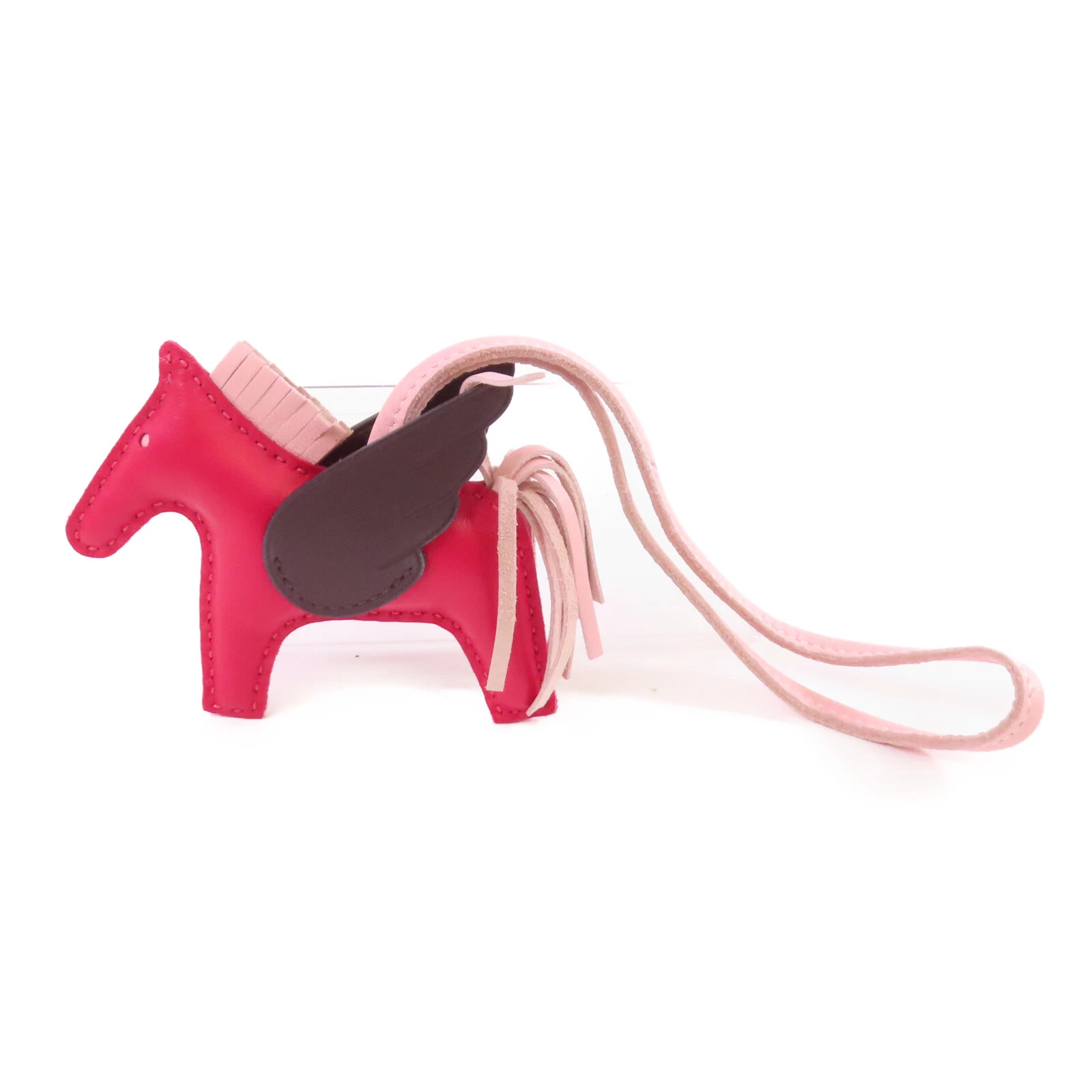 HERMÈS HERME Rodeo Pegase PM Charm Pelle Veloce