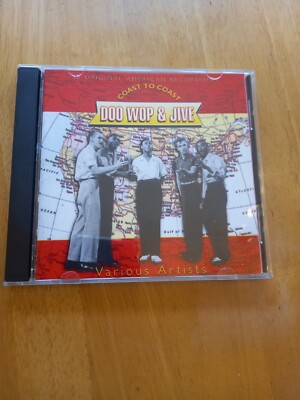 COAST TO COAST DOO-WOP AND JIVE, DOO WOP, ROCK'N'ROLL DANCE CD, JIVE, SPAZIERGANG