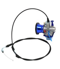 Caburetor Throttle Cable Accelerator Cables for GY6-125/150 PKE/PK/TM Carb