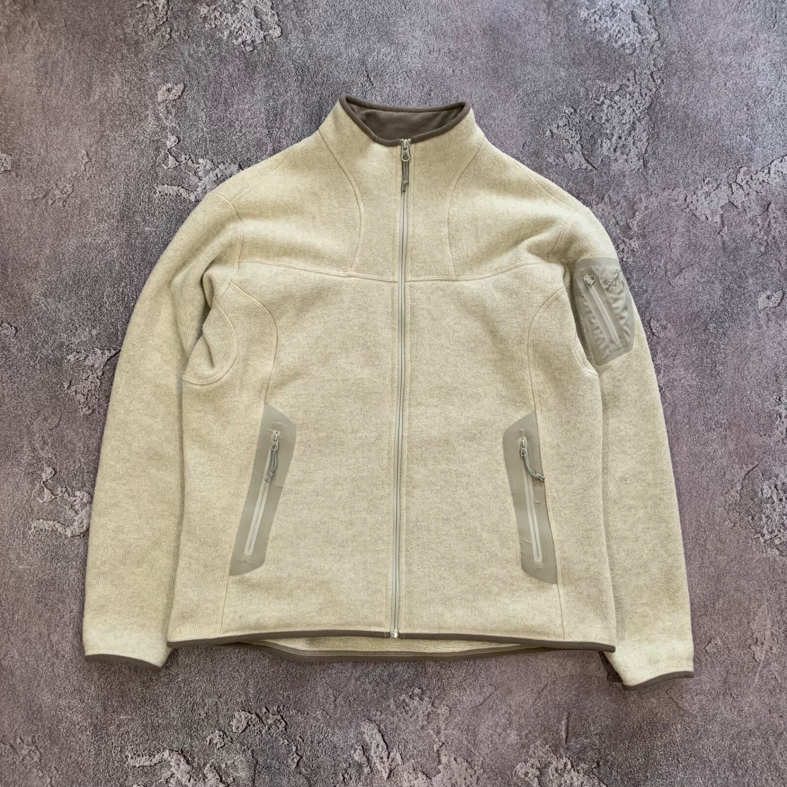 ARC'TERYX Arcteryx maglione donna con zip in pile taglia L XL