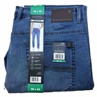 BUFFALO David Bitton Mens AXEL Slim Stretch Jeans 38x30 Med Blue 5 Pocket Pants