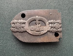 Original Production Master Die for U-boat Front Clasp, Germany (WW2)