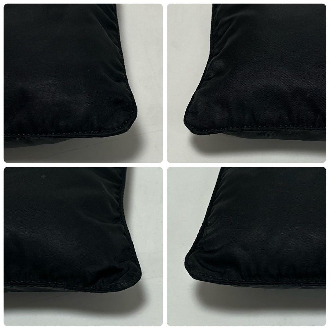 s59     Item Prada Triangle Logo Nylon Black Shoulder Bag Sacoche thumbnail 7