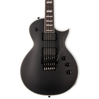 ESP LTD EC-1000FR Electric Guitar, Ebony Fingerboard, Black Satin