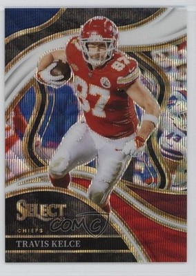 2023 Panini Select Club Level Tri-Color Prizm 48/149 Travis Kelce #215 g2u