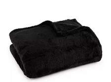 BADIZIO Classic Heimdecke uni extra flauschig Mikrofaser Plüsch ca. 150x200cm