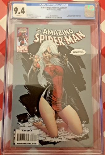 LISTING FOR EBAYER  RUH-9534   ONLY  AMAZING SPIDER-MAN #607 CGC 9.4