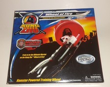 Kung Zhu Pets Ninja Warriors Wheel of Fire Hamster Powered Training Wheel New