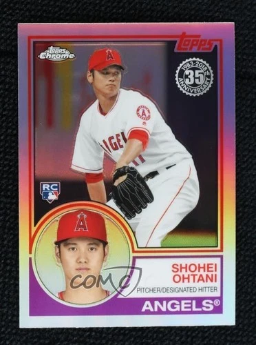2018 Topps Chrome 1983 Topps Refractor Shohei Ohtani #83T-6 Rookie RC