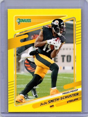 2021 Donruss #20 JuJu Smith-Schuster Press Proof Premium
