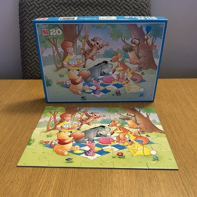 Winnie Puuh Puzzle von Jumbo 20 Teile 18,5 x 26 cm vollständig Vintage