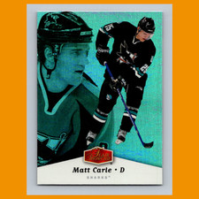 Matt Carle Rookie #82 2006 Flair Showcase San Jose Sharks Hockey Card NHL NM