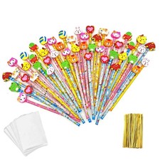 50x HB Schulbleistifte, Set Bleistifte mit Ra...