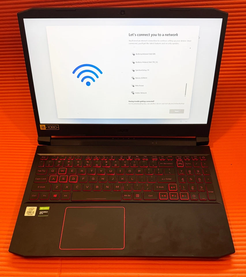 Portátil Acer Nitro 5 15.6" Intel Core i5 12GB NVIDIA GeForce GTX 1650 256GB SSD Foto 2 de 4