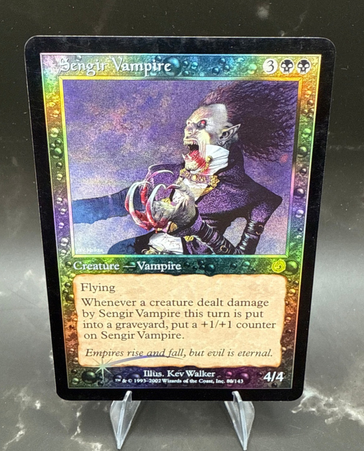 Sengir Vampire Foil Card Torment MTG Magic the Gathering NM 80/143
