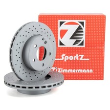 Zimmermann SPORT Bremsscheiben &Oslash; 288mm f&uuml;r MERCEDES W204 C180 C180-220 CDI vorne