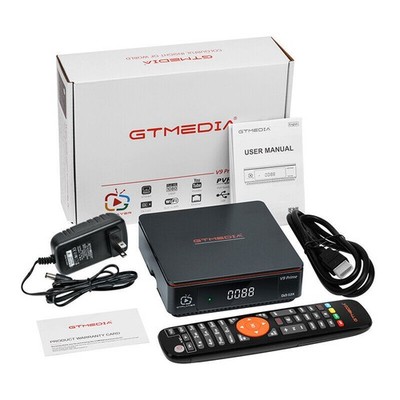 Digitaler Sat TV Receiver FTA DVB-S2/S2 Satellitenreceiver FullHD HDMI USB WLAN
