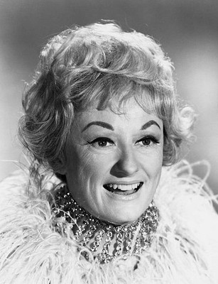 Actress comedienne Phyllis Diller in a headshot publicity photogra- Old Photo