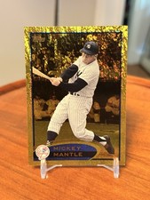 2012 Topps - Mickey Mantle Gold Sparkle Refractor #7 New York Yankees