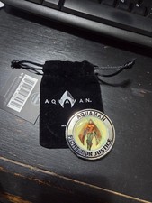 Aquaman Fight For Justice / Black Manta Coin 2" Loot Crate Exclusive 2019