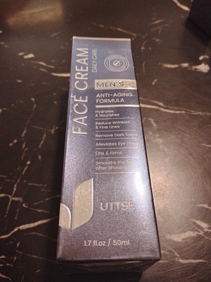 UTTSE Skin Renewing Anti-Aging Formula Face Cream For Men, 1.7 fl oz
