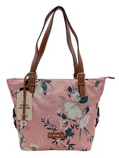 PICARD Borsa a spalla Donna Borsa rosa-blu-bianco sporco stile casual