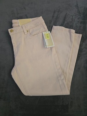 Michael Kors ''Izzy Cropped Skinny'' Jean: Rosewater Color Size 6 NWT 