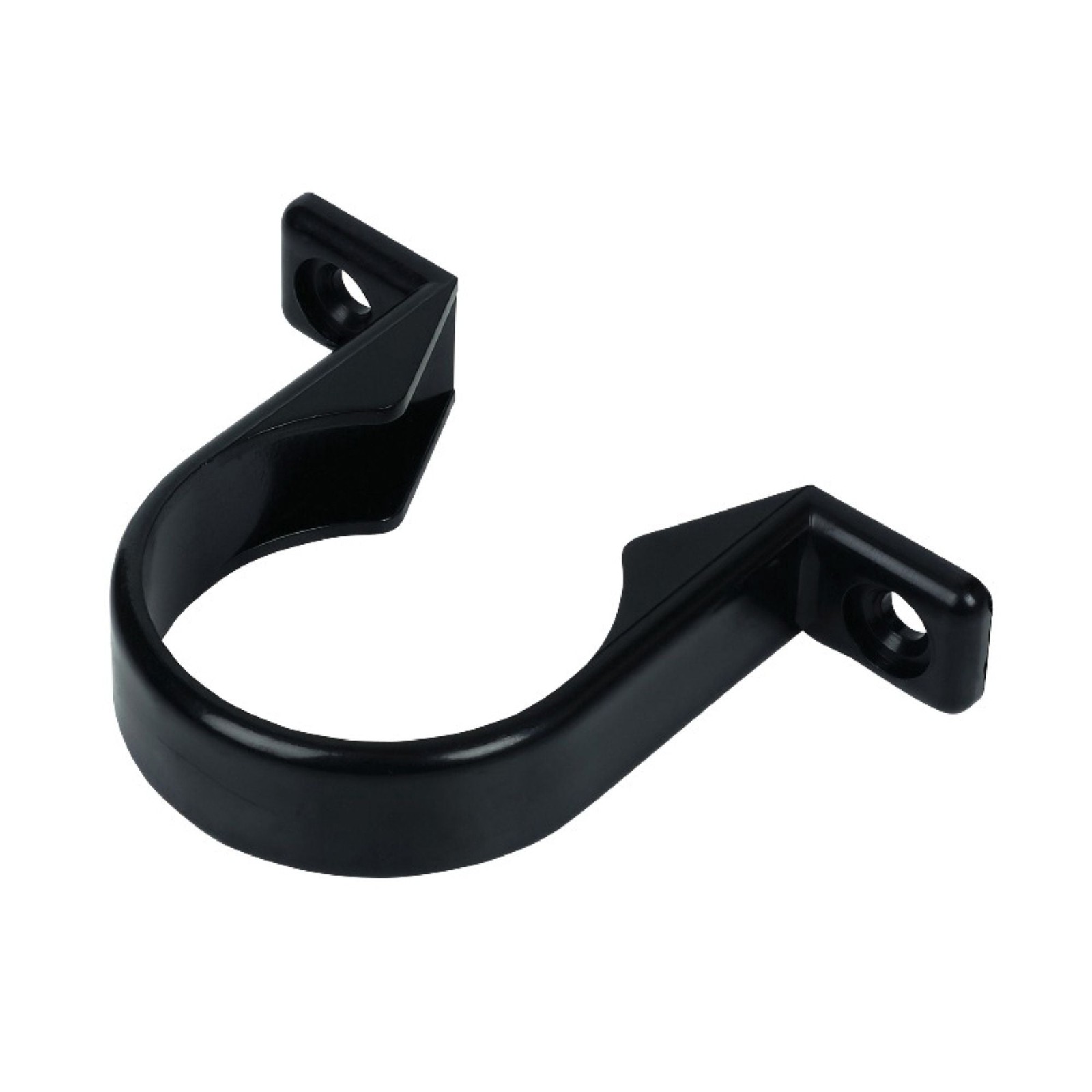 Floplast Abs Solvent Weld Pipeclip 50Mm Black Ws36b (Pack Of 10) - Grey - Image 5