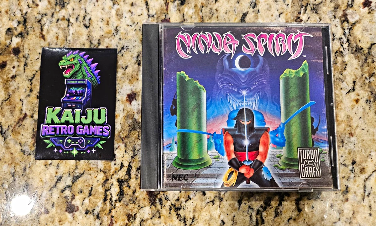 TurboGrafx - 16 Ninja Video Games Spirit for sale | eBay