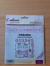 092 Crafter's Companion Cute Companions Celebration Summer Stories Stamp Set