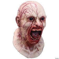 Ghoulish Productions Infected Zombie Mask - Bloody and Realistic, Perfect for