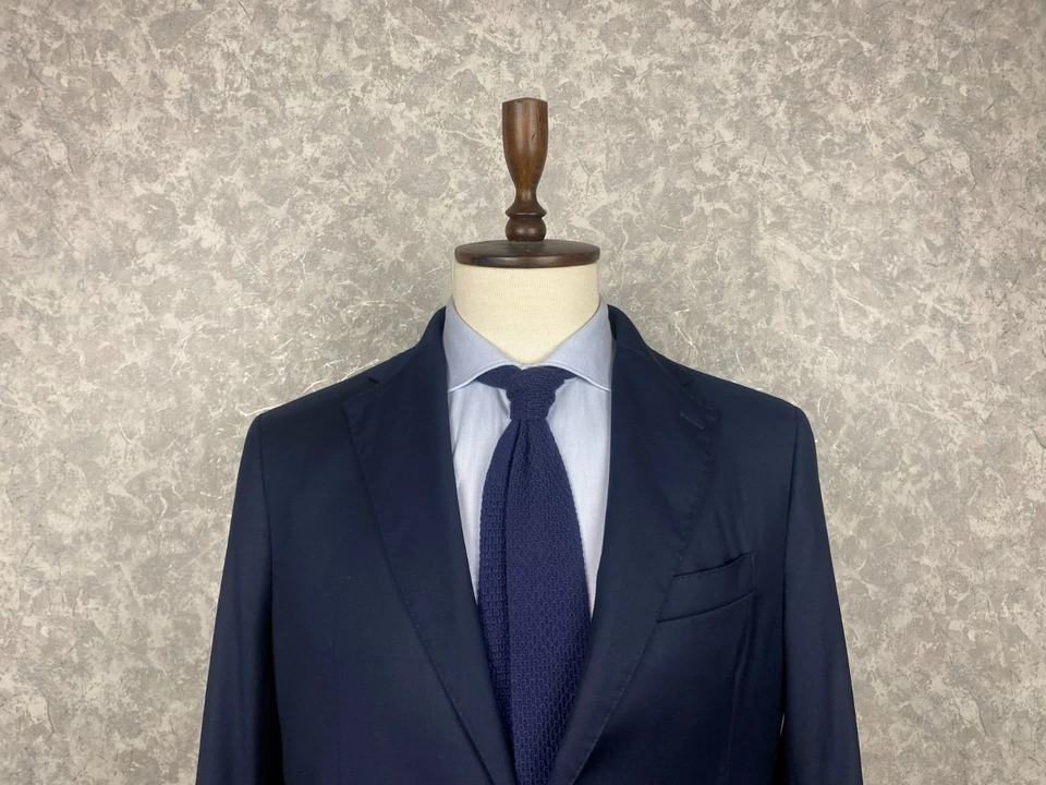 NWOT! Linea Sartoriale Italian Wool Blue 2 Piece Italian Suit 40, EU 50 W36 L33 - Image 4 of 4
