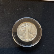 US Walking Liberty half dollar. 1942. Circulated.