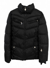 Nautica women s Black Puffer Jacket Full Zip ...
