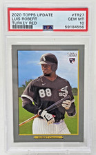2020 Topps Update LUIS ROBERT Turkey Red Rookie Card PSA 10 Gem Mint