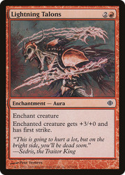 Lightning Talons Foil - Shards of Alara #107/249