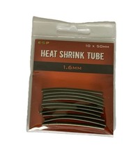 ESP Heat Shrink Tube 10x 50mm 1.6mm Pack of 10 Black Heat Shrink Tubing UK