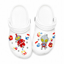 11PCS Superhero Shoe Charms for Clogs, Cute Cartoon Shoe Decorations, Kids Boys