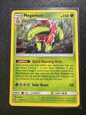 Meganium Holo Rare SM - Lost Thunder 8/214 NM