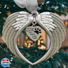 K9King Pet Memorial Gifts - Antique Dog Memorial Christmas Orname