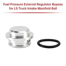 Fuel Pressure External Regulator Bypass Fits For Ls Truck Intake Manifold Rail.