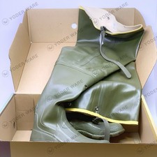 Lacrosse 32 Big Chief 154040 Mens Green Rubber Hip Hunting Boots - Size 8 Nib Lacrosse 32 Big Chief 154040 Mens Green Rubber Hip Hunting Boots - Size 8 Nib