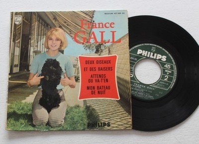 France Gall, warten oder gehen Sie + 3, EP - 45 Runden