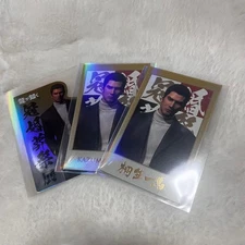 Ryu ga Gotoku Kazuma Kiryu Shot Image Card Sticker Set with Foil