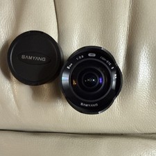 Samyang 8mm f/2.8 Fisheye Lens for Samsung NX Mount - Rare NX Lens - USA Seller